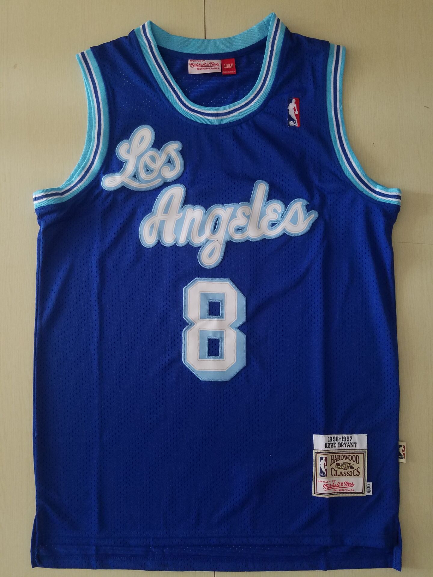 youth Los Angeles Lakers #8 Bryant Blue Throwback NBA Jerseys->youth nba jersey->Youth Jersey
